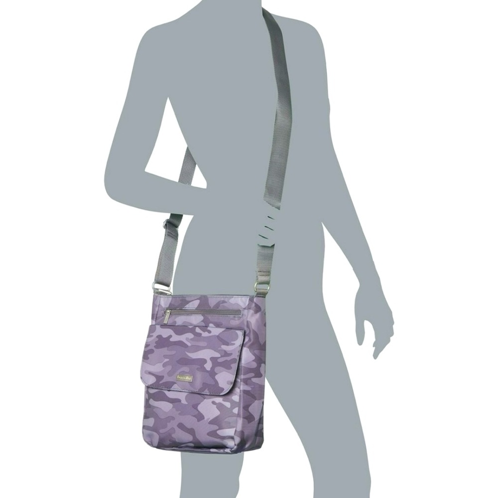 Gray Camouflage Crossbody Bag-Great Preowned Condition for Travel. - Picture 2 of 4